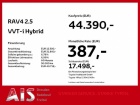 Toyota RAV4 RAV4 2.5 VVT-i Hybrid Team D Smart Connect Navi