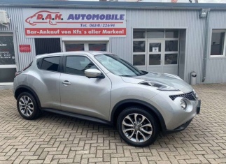 Nissan Juke 1.HAND+33 TKM+PDC+SHZ+R.Kam+NAVI+SCHECKHEFT+SPUR