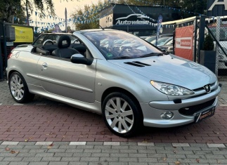 Peugeot 206 cc 1.6 Cabrio Platinum Klima Leder TÜV NEU